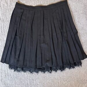 SAKS Red Label black skirt medium